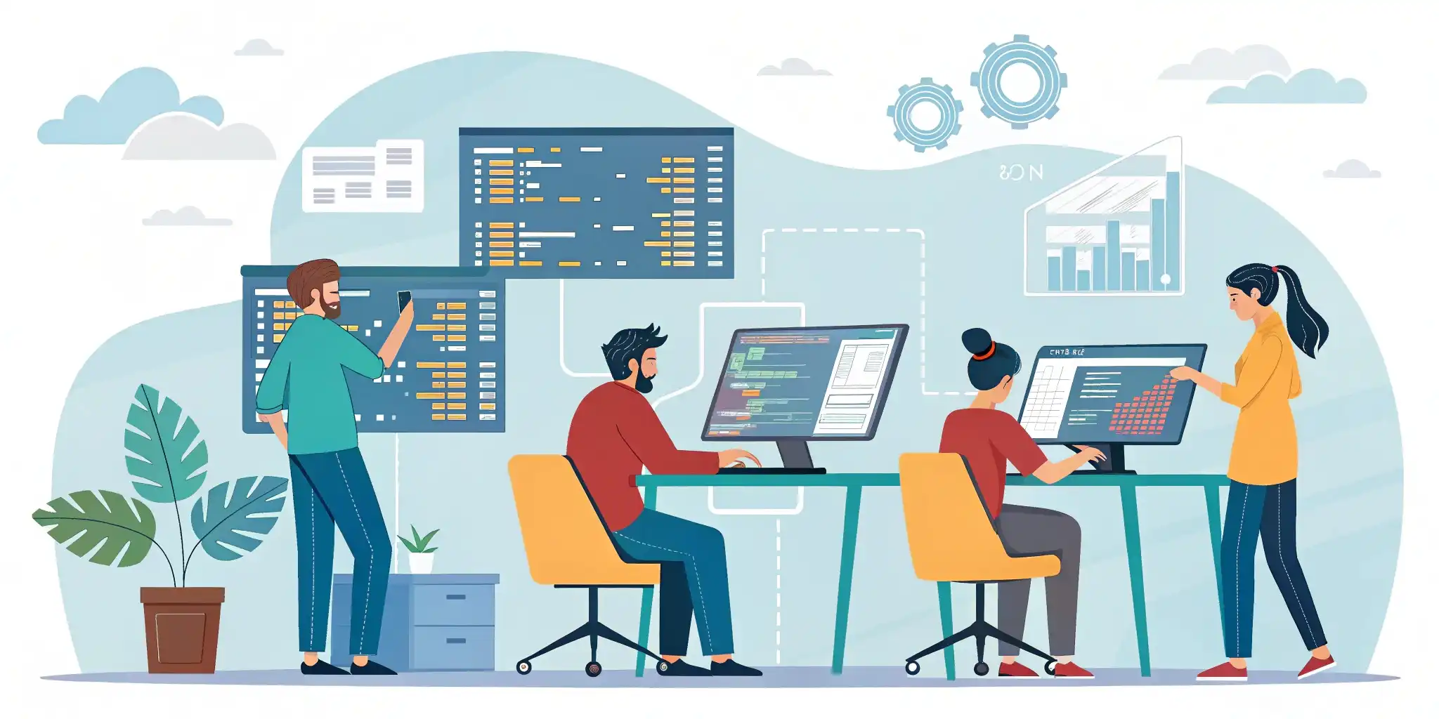 Software development team